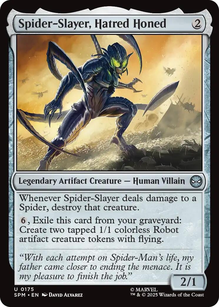 Spider-Slayer, Hatred Honed (175) (Marvel's Spider-Man) (SPM)