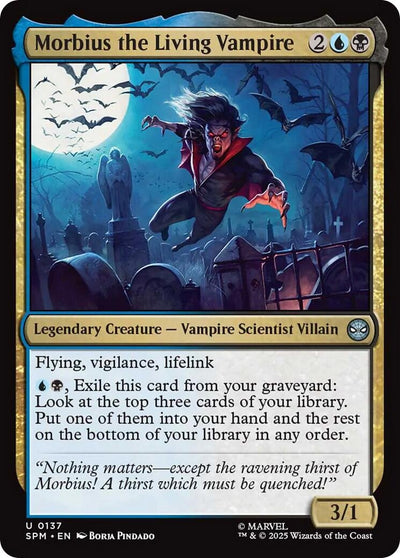 Morbius the Living Vampire (137) (Marvel's Spider-Man) (SPM)