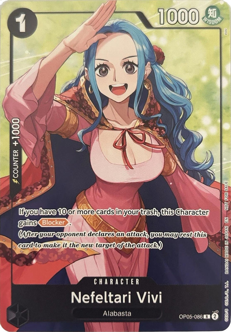 Nefeltari Vivi (Welcome Pack Vol. 2) (OP05-086) (One Piece Promotion Cards)