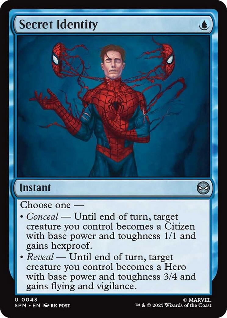 Secret Identity (43) (Marvel's Spider-Man) (SPM)
