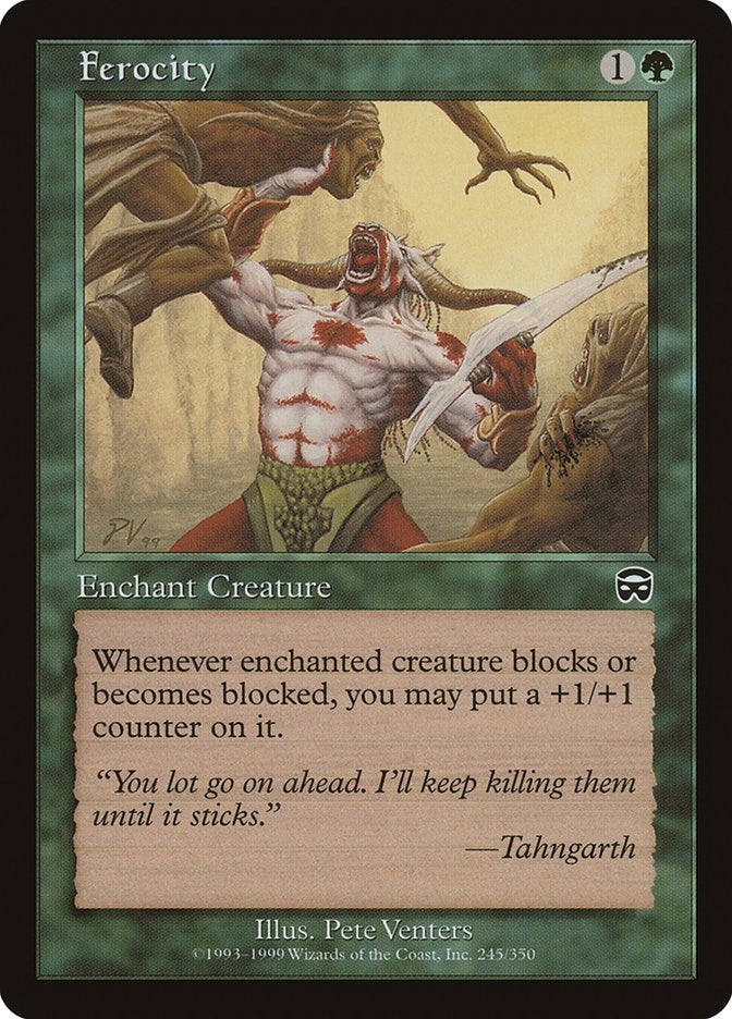 Ferocity (245) (Mercadian Masques)