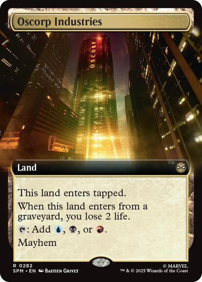 Oscorp Industries (Extended Art) (282) (Marvel's Spider-Man) (SPM)