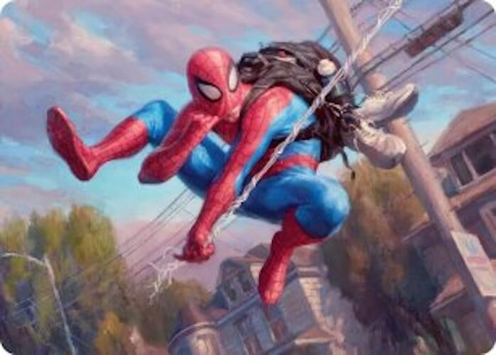 Spider-Man, Web-Slinger Art Card (4) (Art Series: Marvel's Spider-Man)