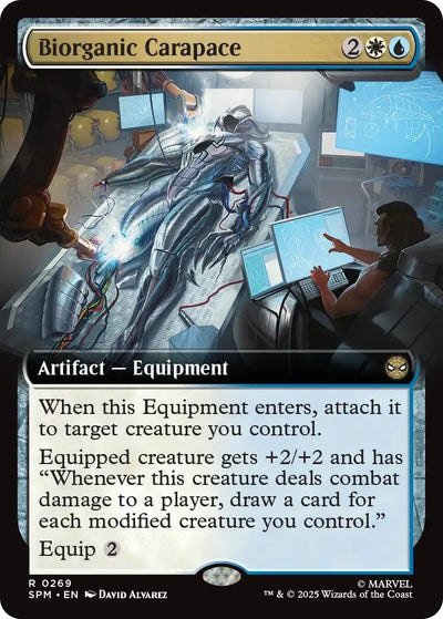 Biorganic Carapace (Extended Art) (269) (Marvel's Spider-Man) (SPM)