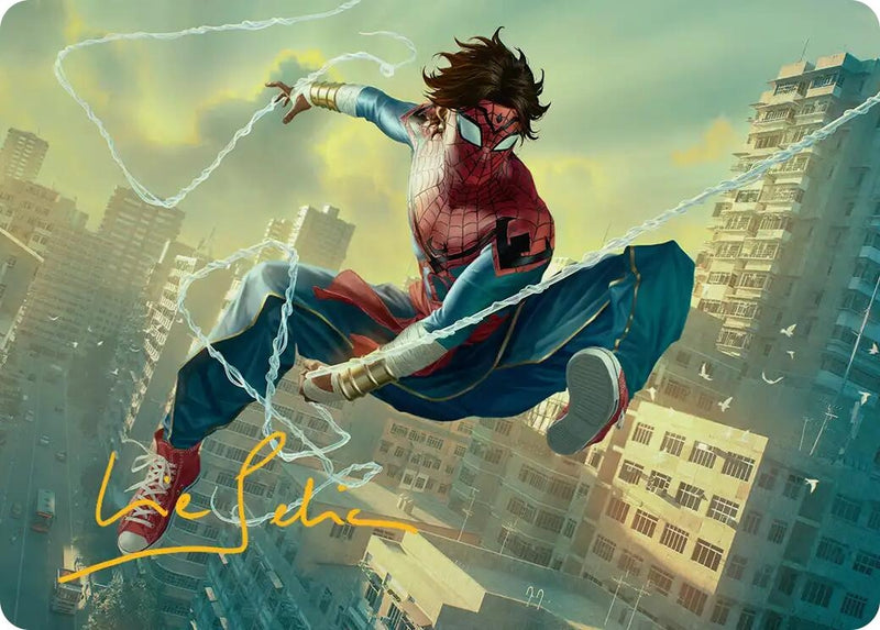 Spider-Man India Art Card (Gold-Stamped Signature) (31) (Art Series: Marvel's Spider-Man)