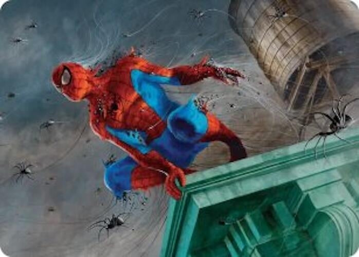 Spiders-Man, Heroic Horde Art Card (21) (Art Series: Marvel's Spider-Man)