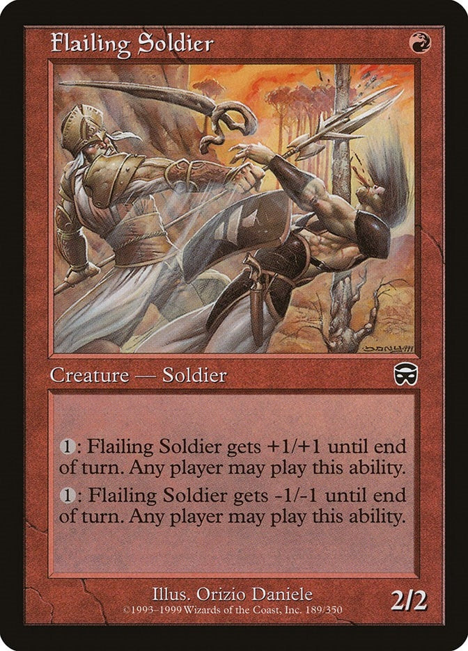Flailing Soldier (189) (Mercadian Masques)