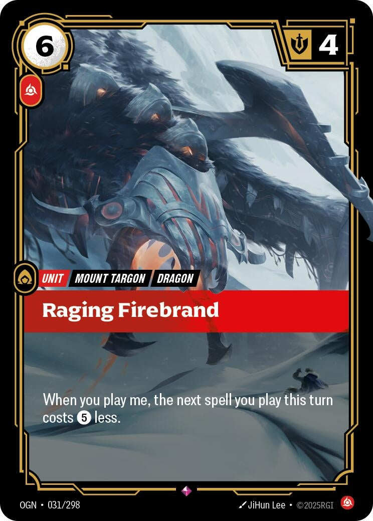 Raging Firebrand (031/298) (Origins)