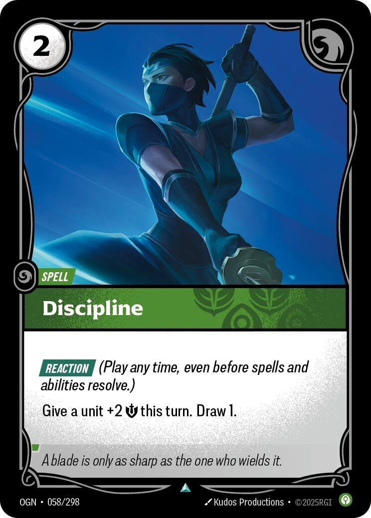 Discipline (058/298) (Origins)