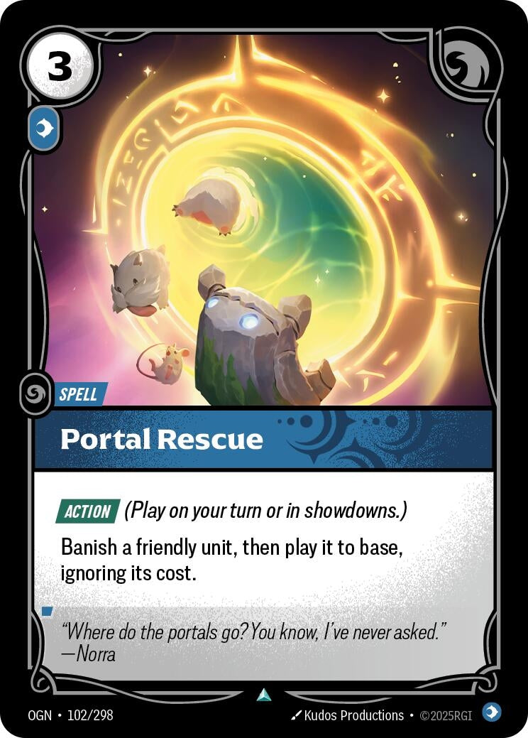 Portal Rescue (102/298) (Origins)