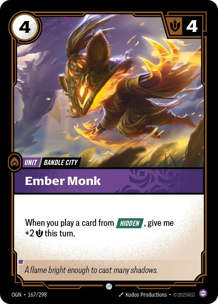 Ember Monk (167/298) (Origins)