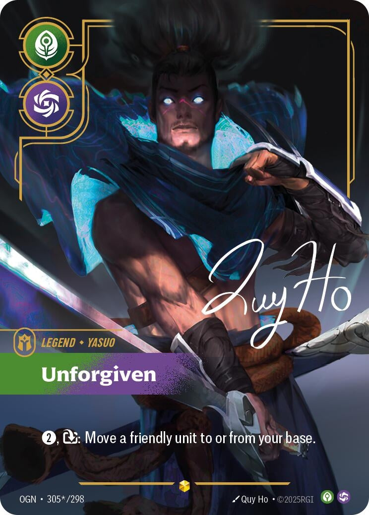 Yasuo - Unforgiven (Signature) (305*/298) (Origins)