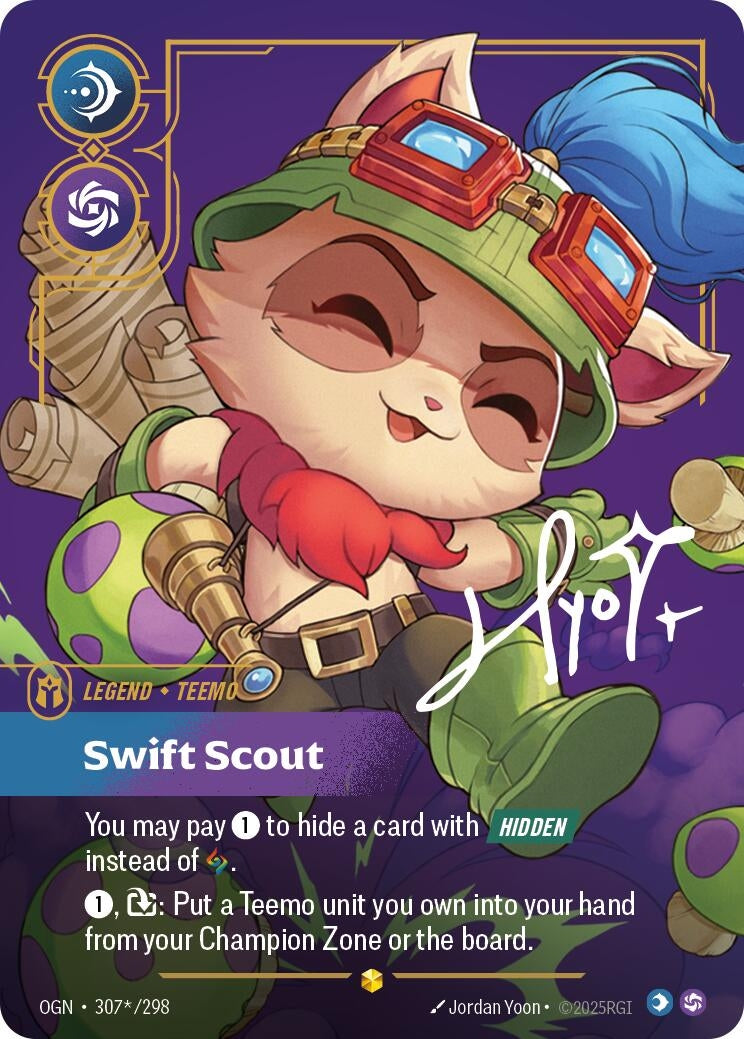 Teemo - Swift Scout (Signature) (307*/298) (Origins)