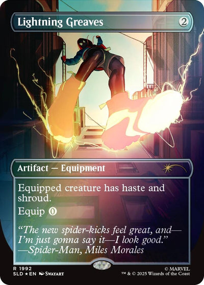 Lightning Greaves (1992) (Rainbow Foil) (1992) (Secret Lair Drop Series)