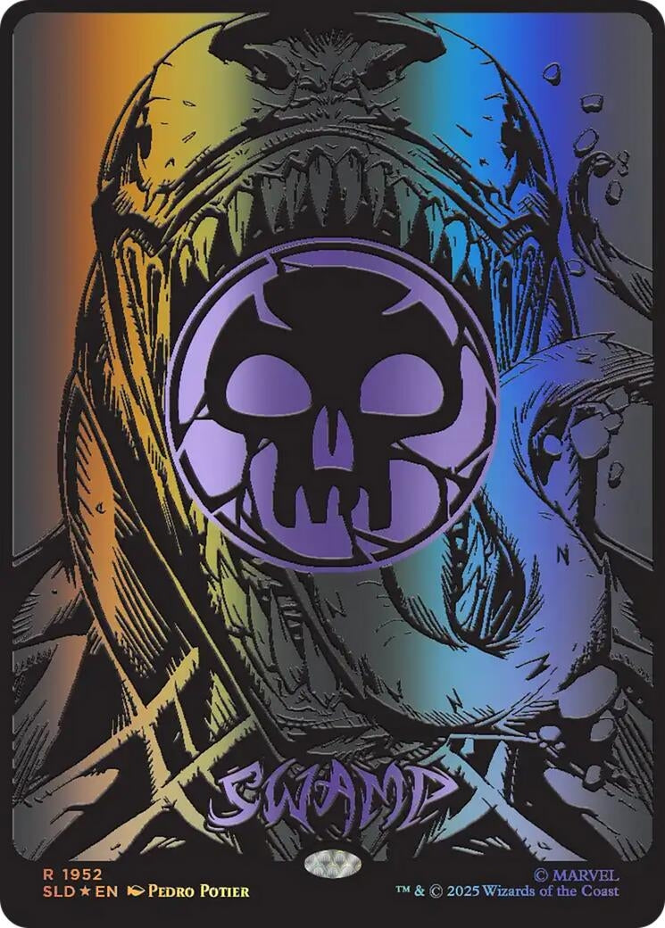 Swamp (1952) (Raised Foil) (1952) (Secret Lair Drop Series)