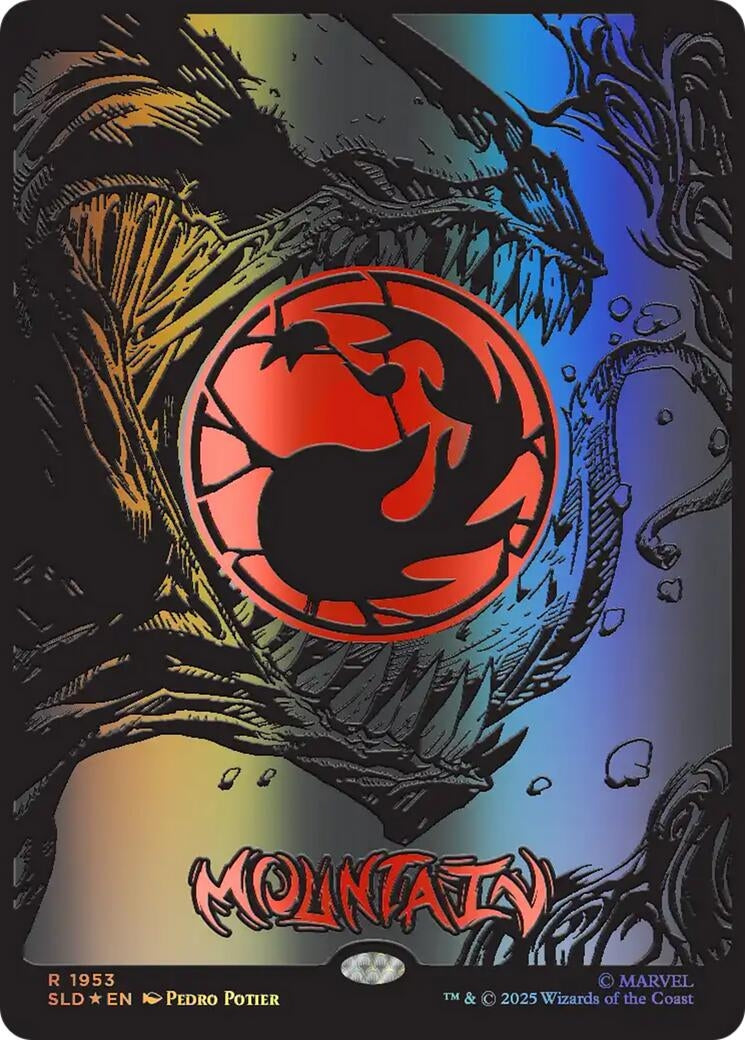Mountain (1953) (Raised Foil) (1953) (Secret Lair Drop Series)