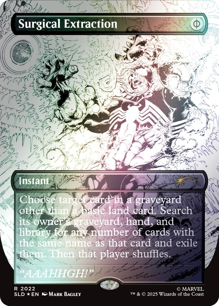 Surgical Extraction (2022) (Rainbow Foil) (2022) (Secret Lair Drop Series)
