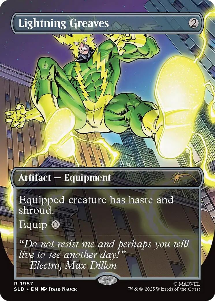 Lightning Greaves (1987) (1987) (Secret Lair Drop Series)