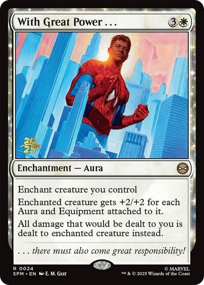 With Great Power . . . (24) (Prerelease Cards)
