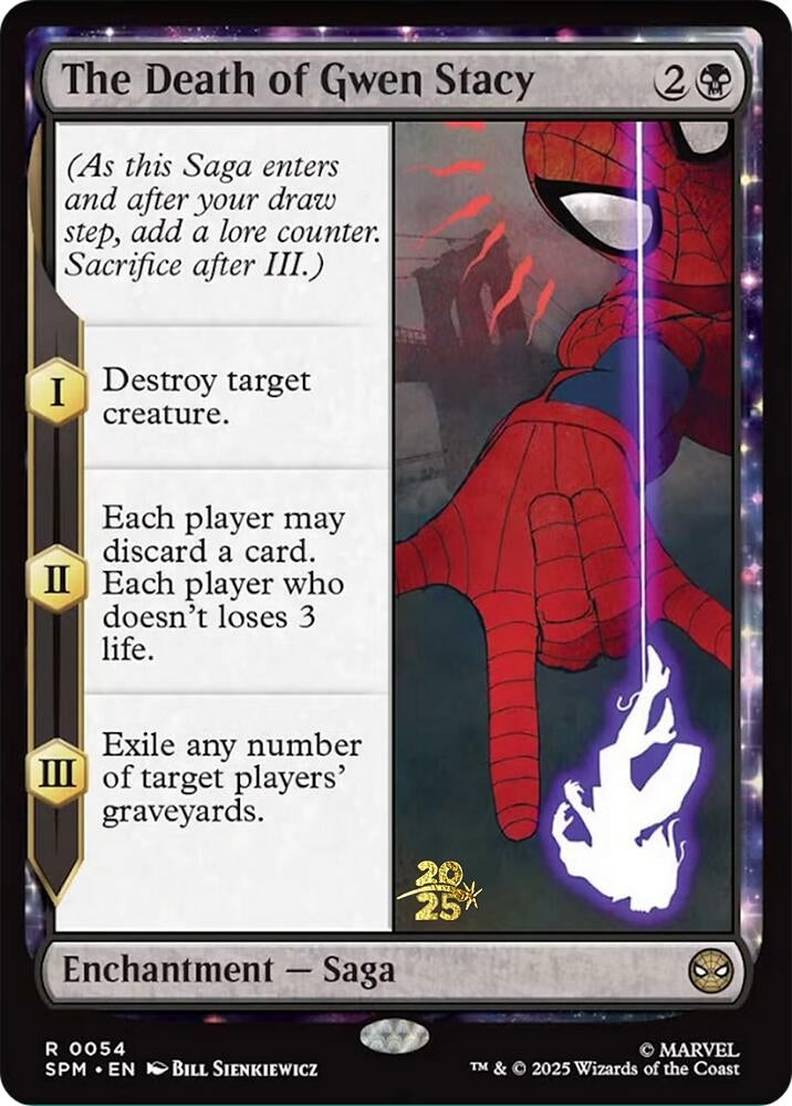 The Death of Gwen Stacy (54) (Prerelease Cards)