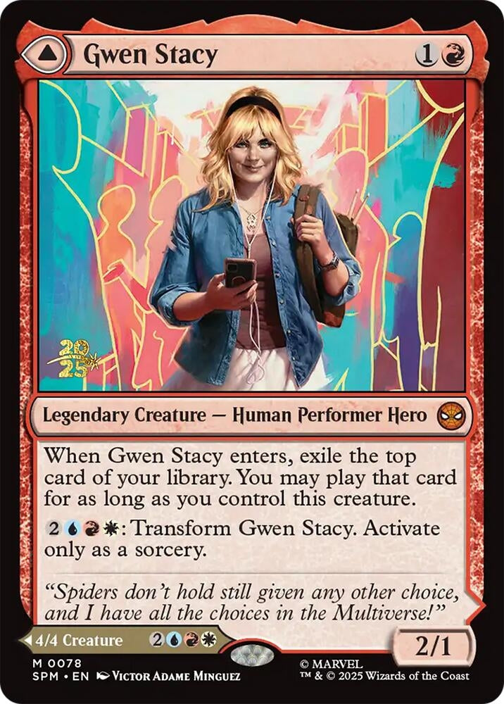Gwen Stacy (78) (Prerelease Cards)