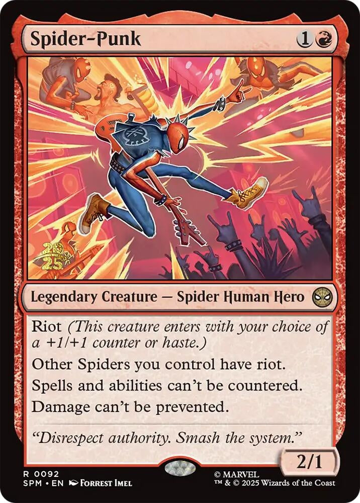 Spider-Punk (92) (Prerelease Cards)