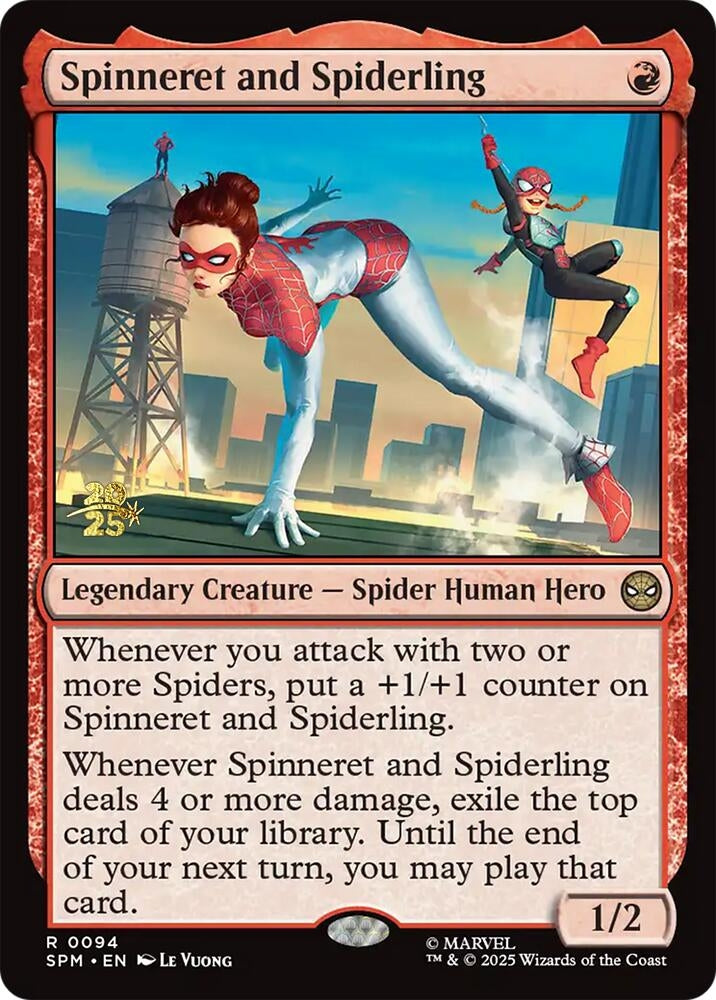 Spinneret and Spiderling (94) (Prerelease Cards)