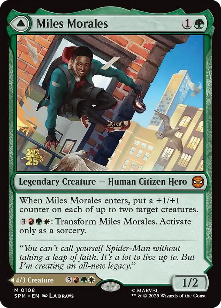 Miles Morales (108) (Prerelease Cards)