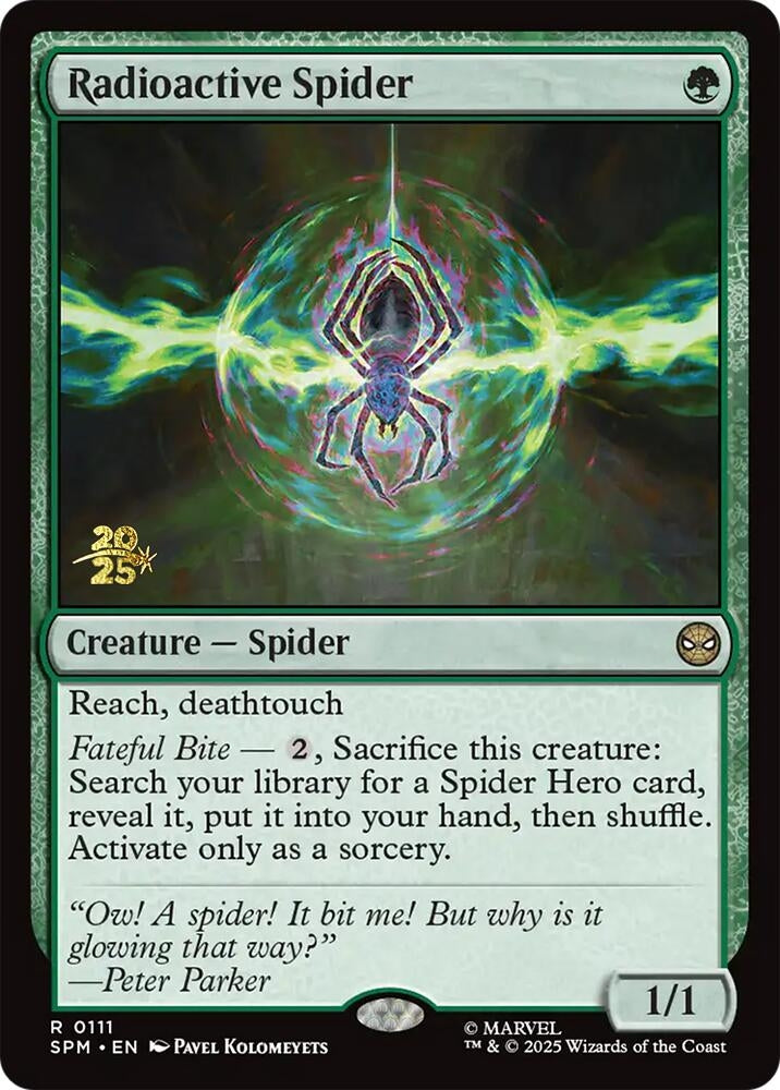 Radioactive Spider (111) (Prerelease Cards)