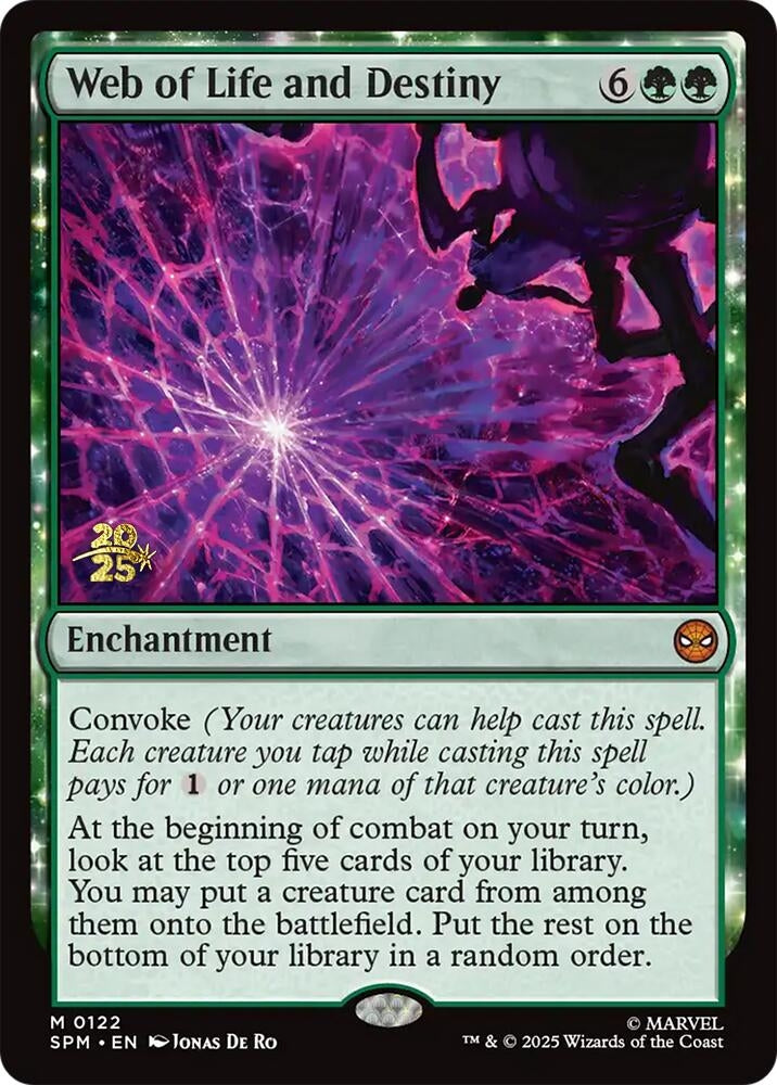 Web of Life and Destiny (122) (Prerelease Cards)