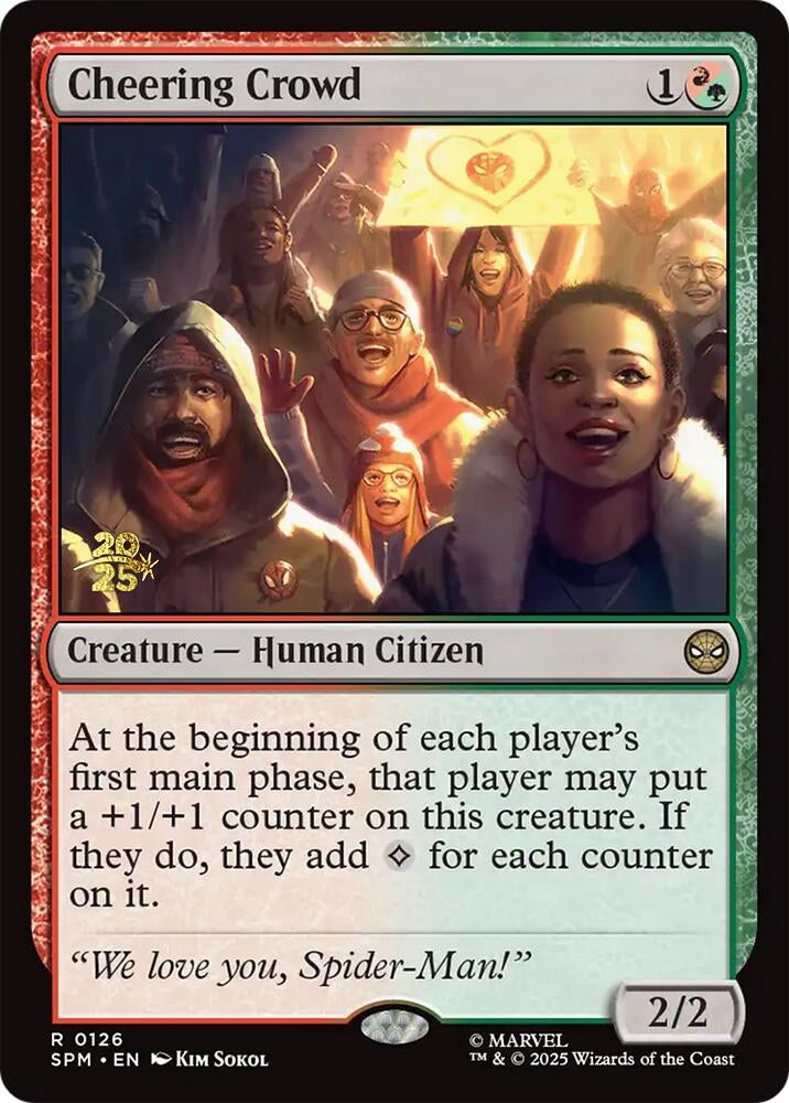 Cheering Crowd (126) (Prerelease Cards)