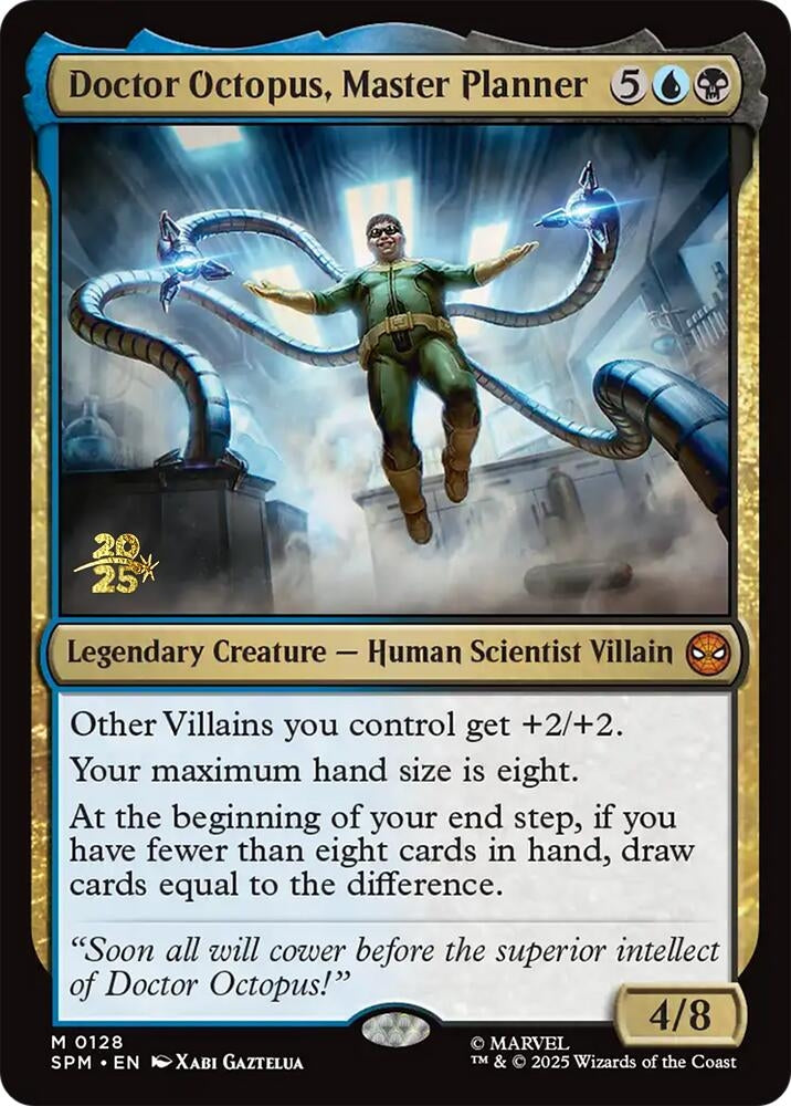 Doctor Octopus, Master Planner (128) (Prerelease Cards)