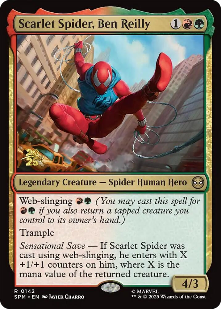Scarlet Spider, Ben Reilly (142) (Prerelease Cards)
