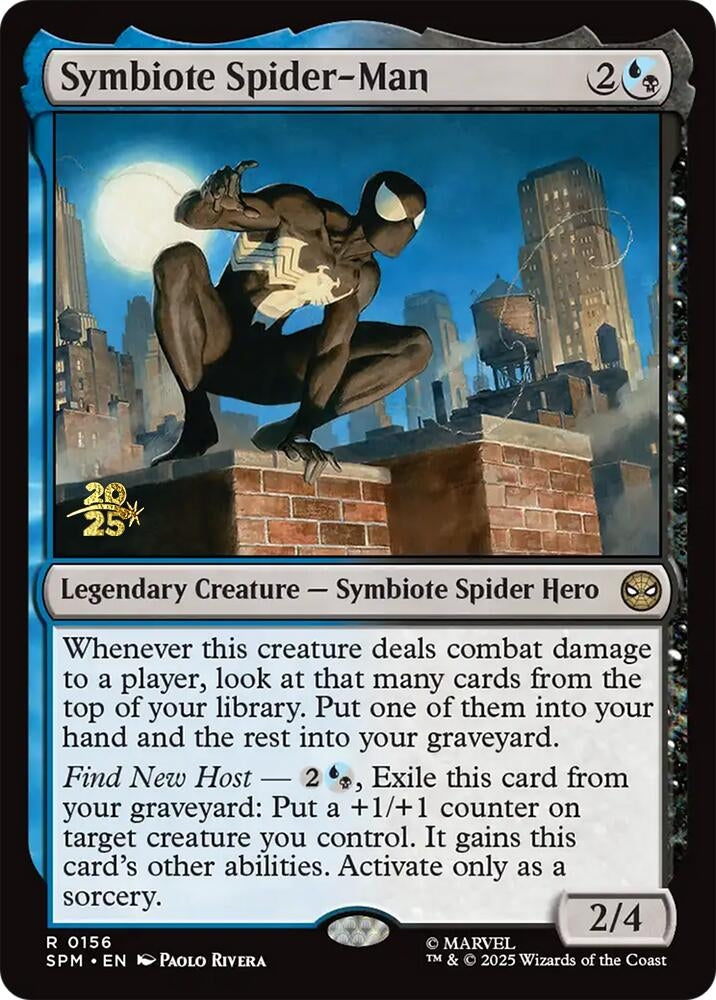 Symbiote Spider-Man (156) (Prerelease Cards)