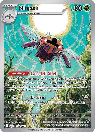 Ninjask (137/132) (ME01: Mega Evolution)