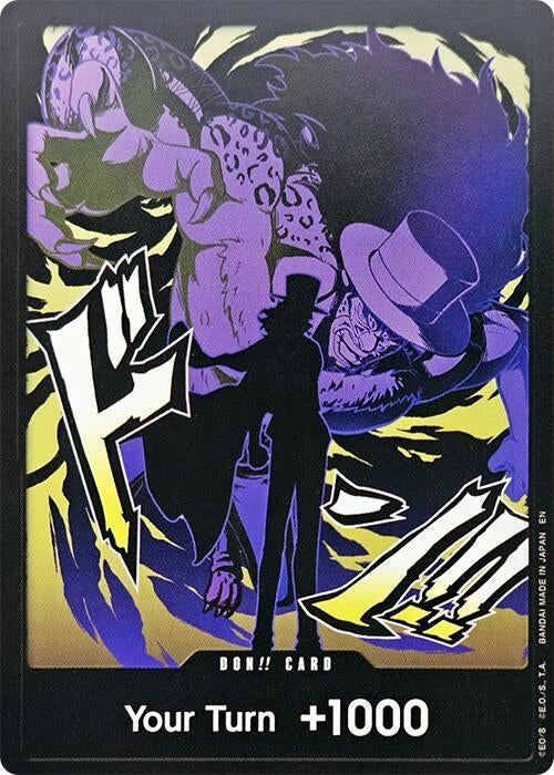 Image for DON!! Card (Rob Lucci) (Premium Booster -The Best- Vol. 2) (PRB-02) - One Piece Card Game