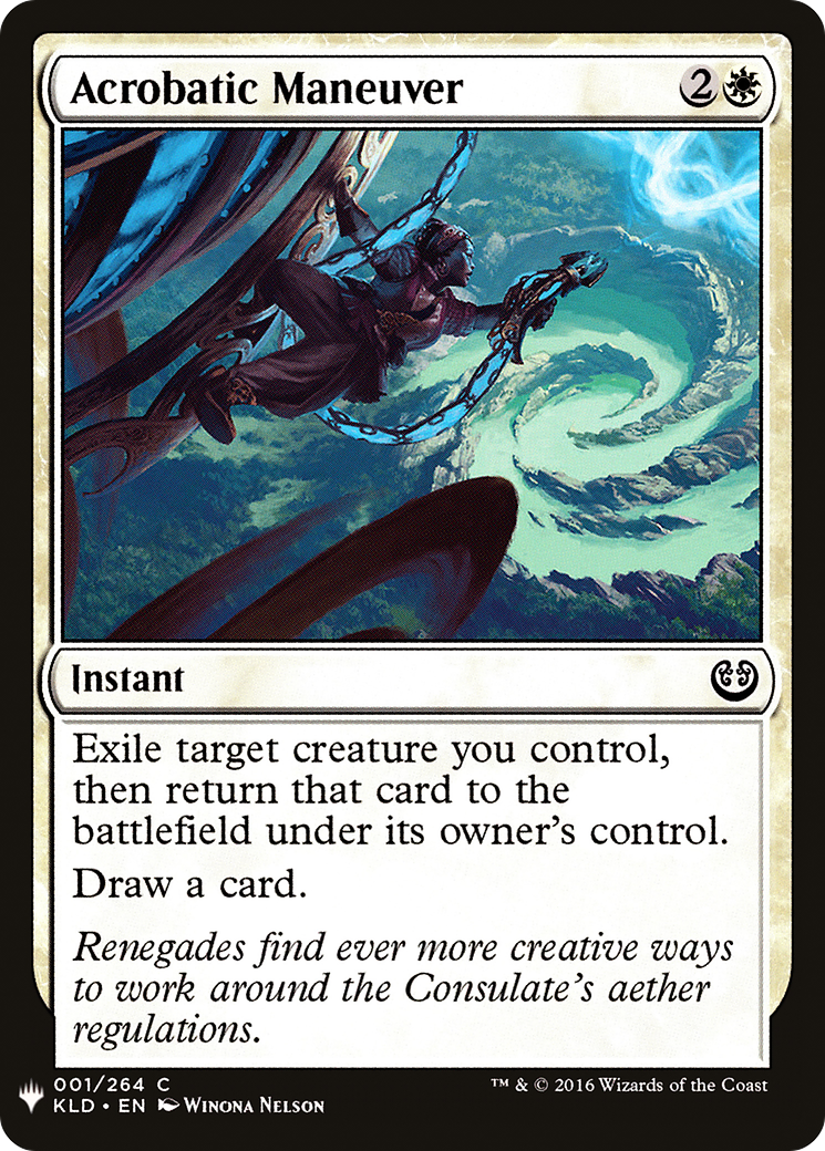 Acrobatic Maneuver (1) (The List Reprints)