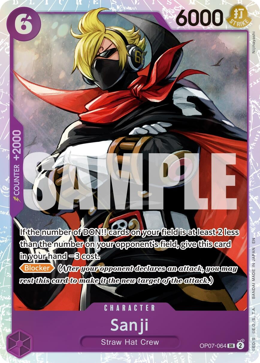 Image for Sanji (Reprint) (OP07-064) (Premium Booster -The Best- Vol. 2) (PRB-02) - One Piece Card Game