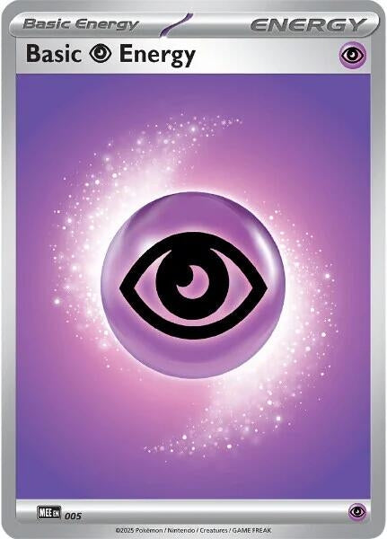 Basic Psychic Energy - 005 (5) (MEE: Mega Evolution Energies)