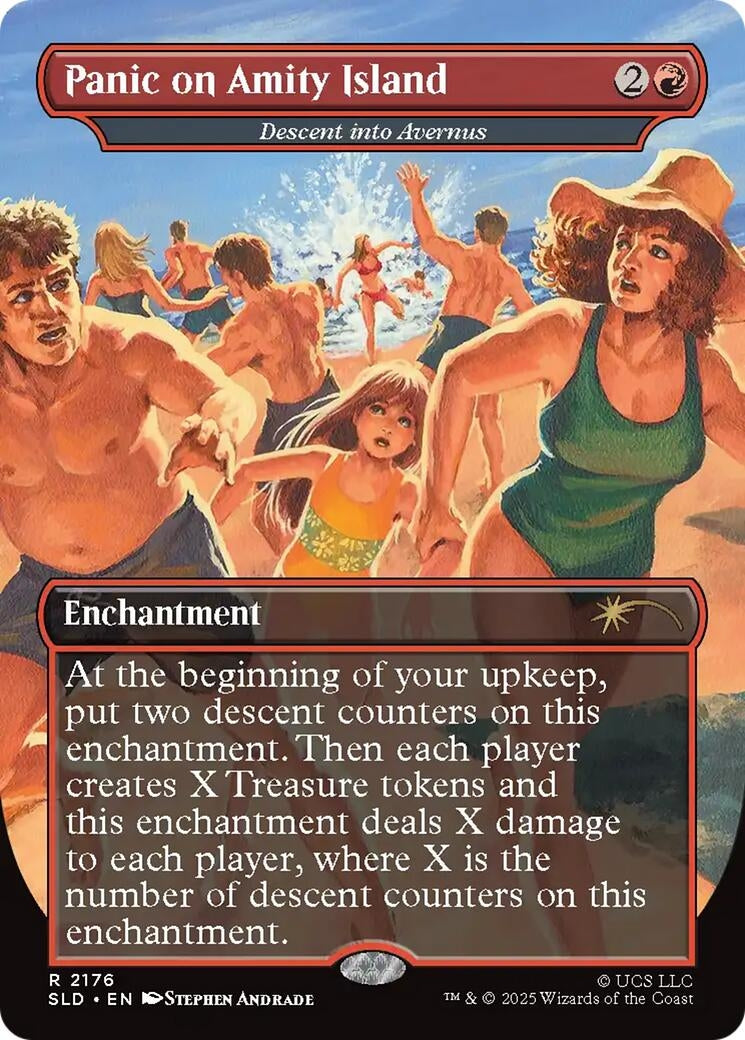 Panic on Amity Island - Descent into Avernus (2176) (Secret Lair Drop Series)