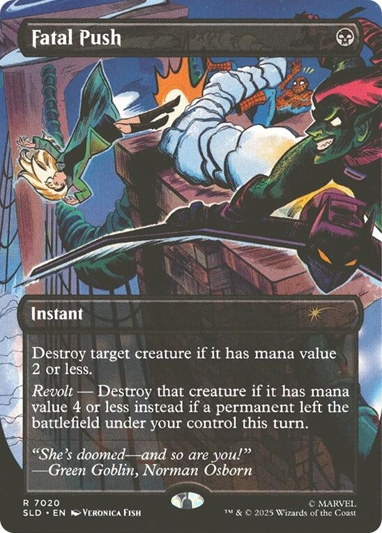Fatal Push (7020) (7020) (Secret Lair Drop Series)