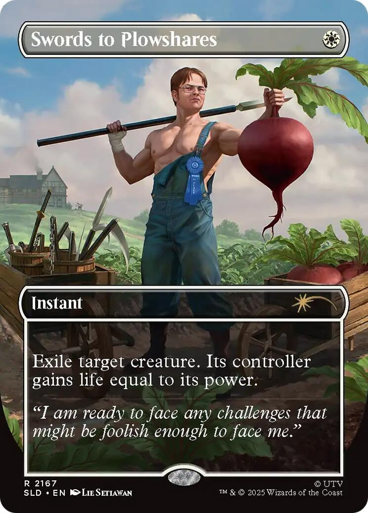 Swords to Plowshares (2167) (2167) (Secret Lair Drop Series)