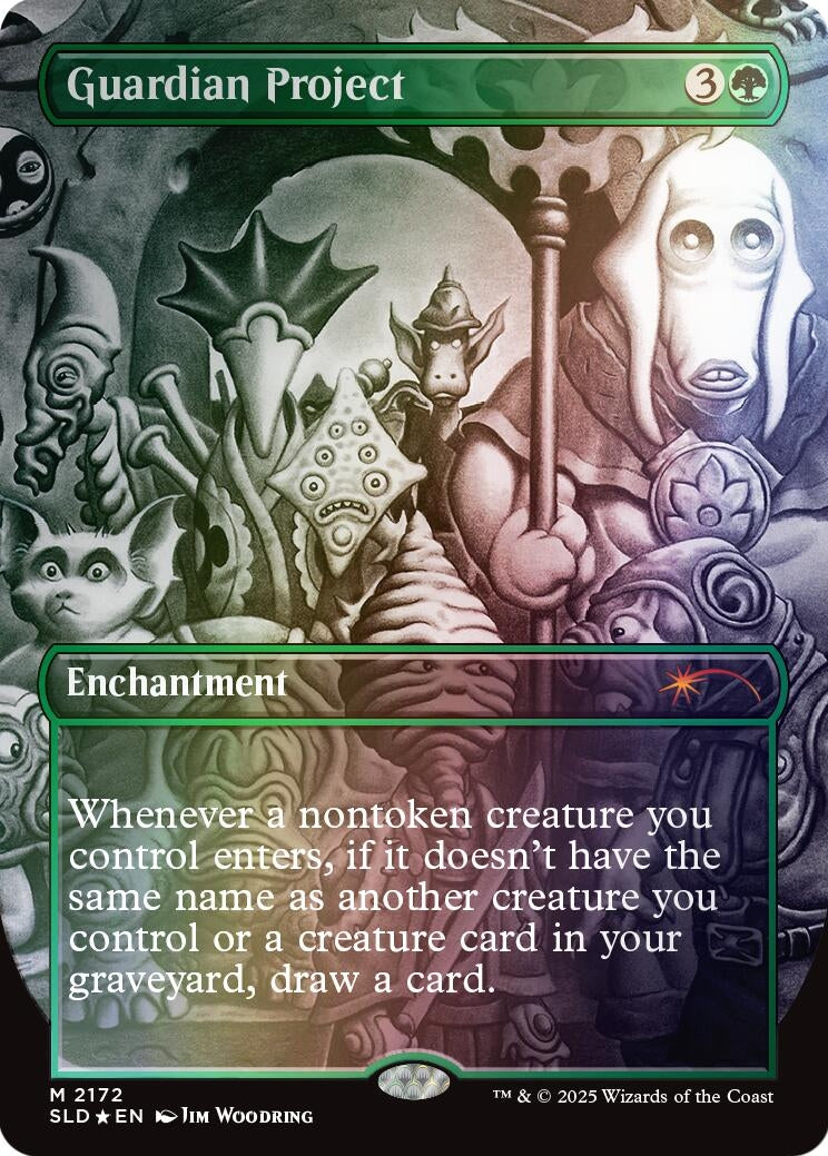 Guardian Project (Rainbow Foil) (2172) (Secret Lair Drop Series)