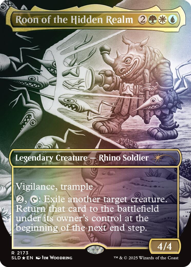 Roon of the Hidden Realm (Rainbow Foil) (2173) (Secret Lair Drop Series)