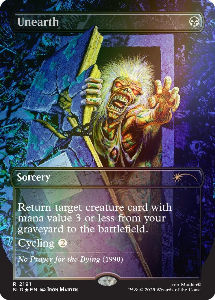 Unearth (Rainbow Foil) (2191) (Secret Lair Drop Series)
