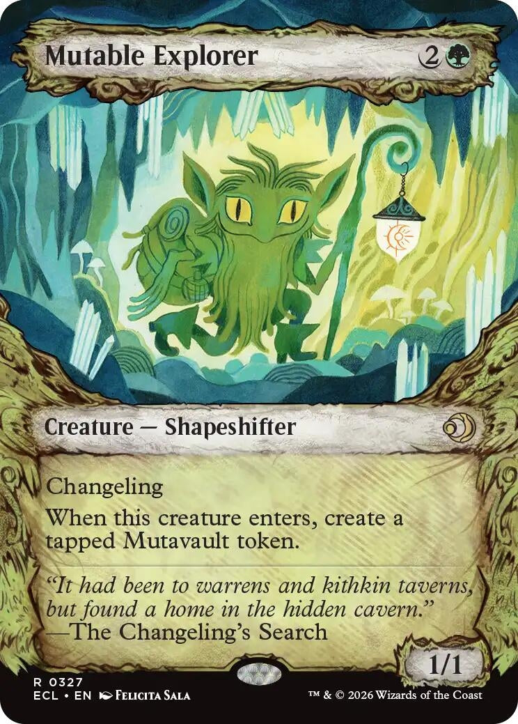 Image for Mutable Explorer (Showcase) (327) (Lorwyn Eclipsed) - Magic: The Gathering