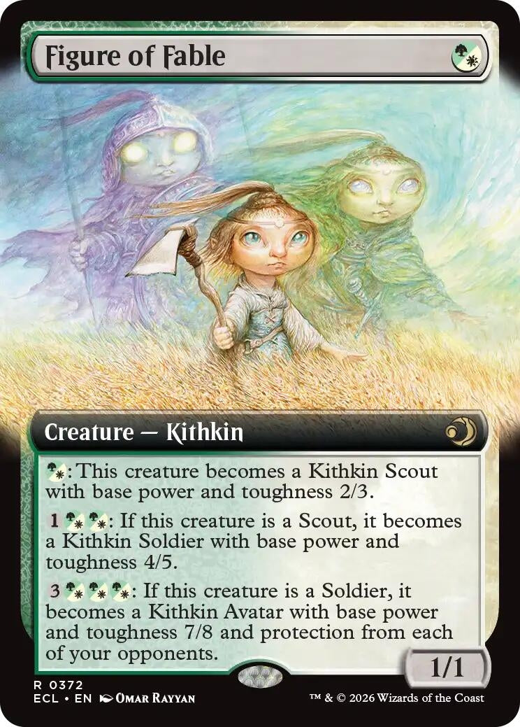 Image for Figure of Fable (Extended Art) (372) (Lorwyn Eclipsed) - Magic: The Gathering