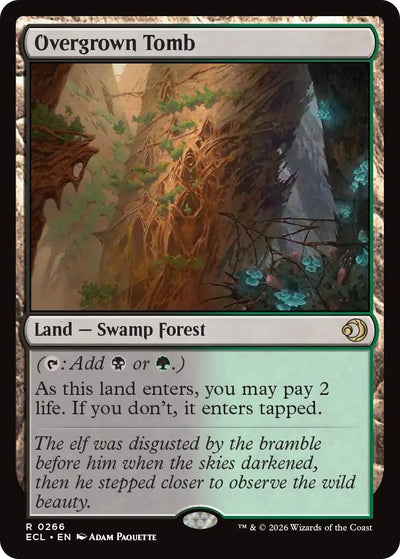 Overgrown Tomb (266) (Lorwyn Eclipsed)