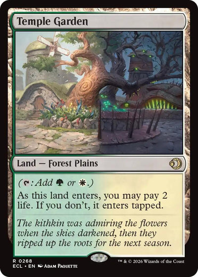 Temple Garden (268) (Lorwyn Eclipsed)