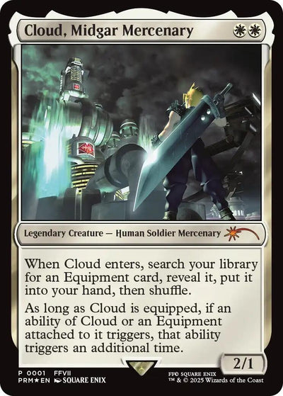 Cloud, Midgar Mercenary (1) (Unique and Miscellaneous Promos)